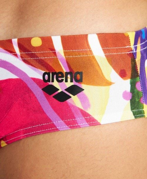 Arena Tropics Brief White / White Multicolor | 068912-PQY