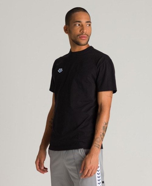 Arena Uni T-shirt Black | 304782-KBW