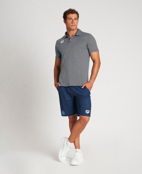 Arena Usa Tech Polo Grey | 015932-CRW