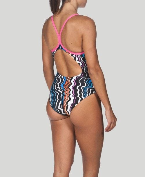 Arena Zig Zag Light Drop Back - Maxlife Black / Rose | 756180-IWG