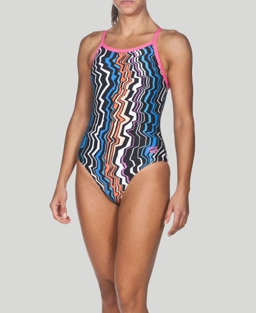 Arena Zig Zag Light Drop Back - Maxlife Black / Rose | 756180-IWG