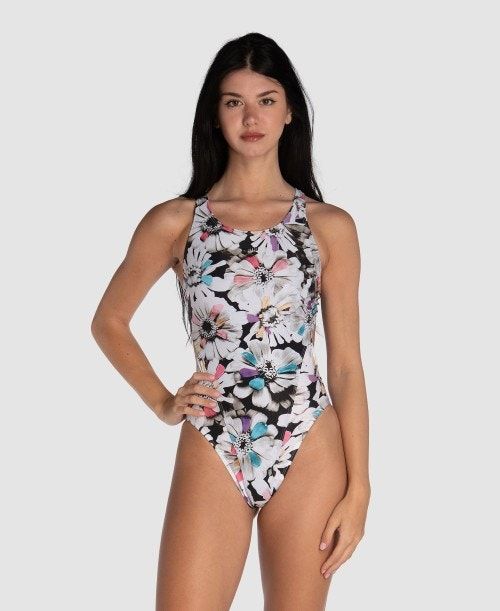 Arena Zinnia Party Tech Back One Piece Multicolor | 176802-JQN